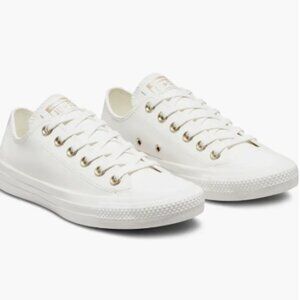 Converse Chuck Taylor® All Star® Ox Low Top Sneaker (Women) 7M, VINTAGE WHITE